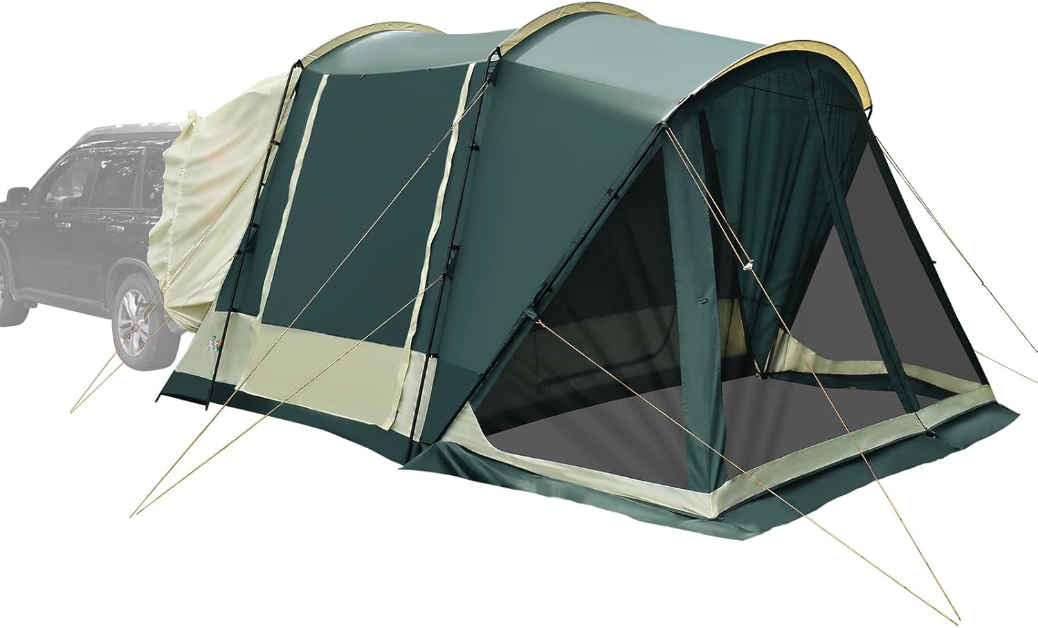 SUV Tent with Screen Porch, 5 Person SUV Tents for Camping, SUV Tailgate Tent for Outdoor, Easy Set Up Car Van Tent
