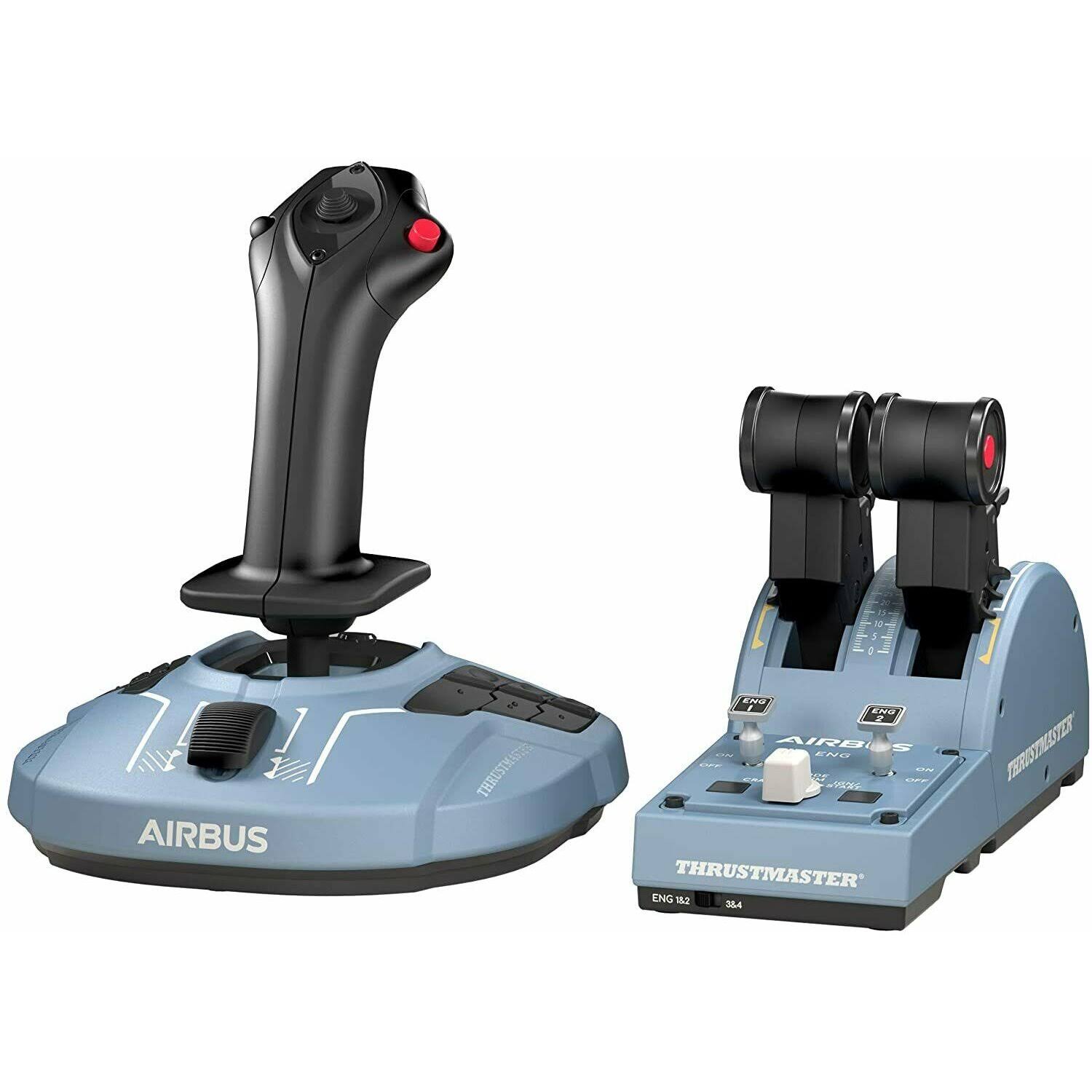 Thrustmaster TCA Officer Pack Airbus Edition Replicas Ergonomic Airbus for PC