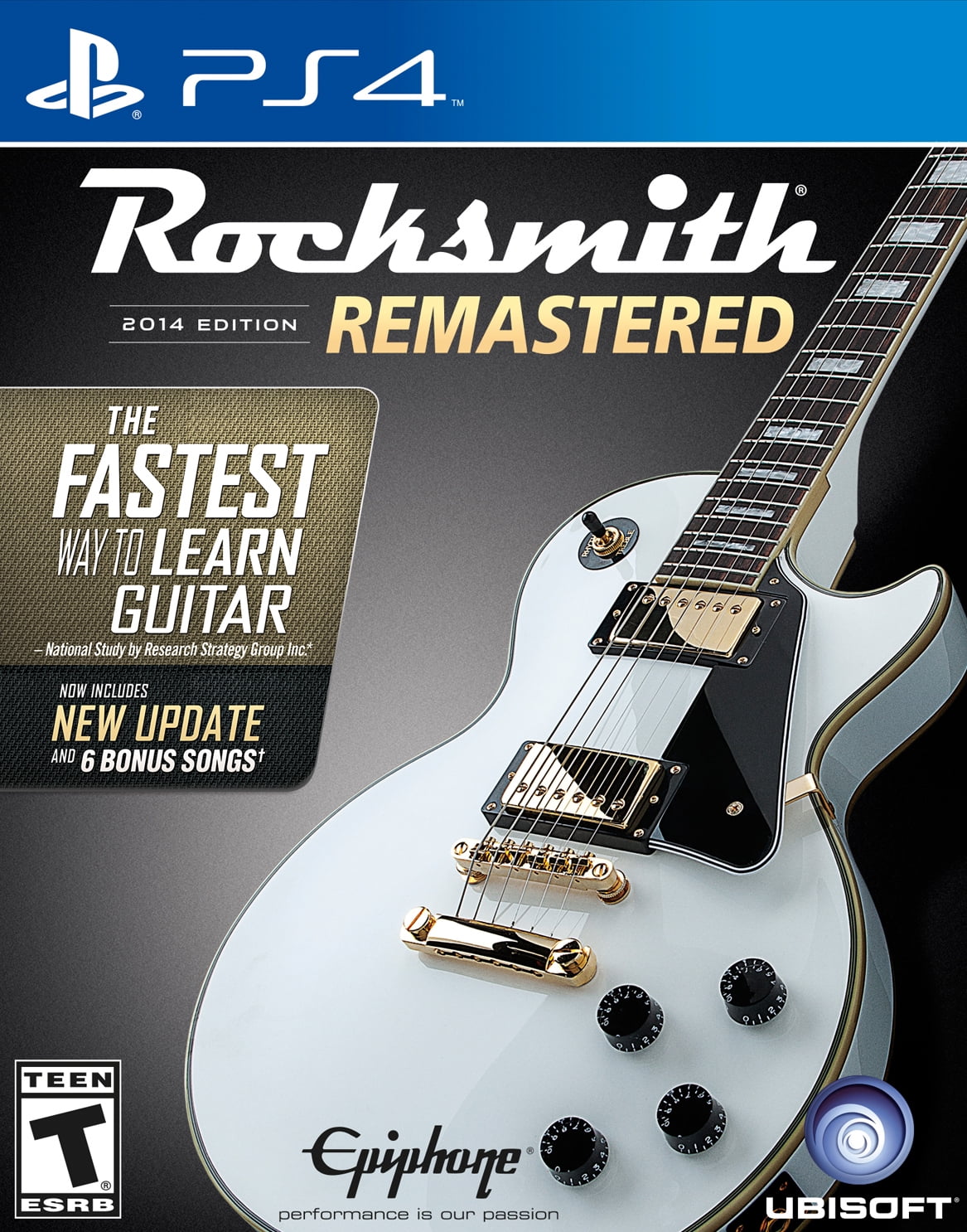 Rocksmith 2014 Remastered, Ubisoft, PlayStation 4, 887256024321