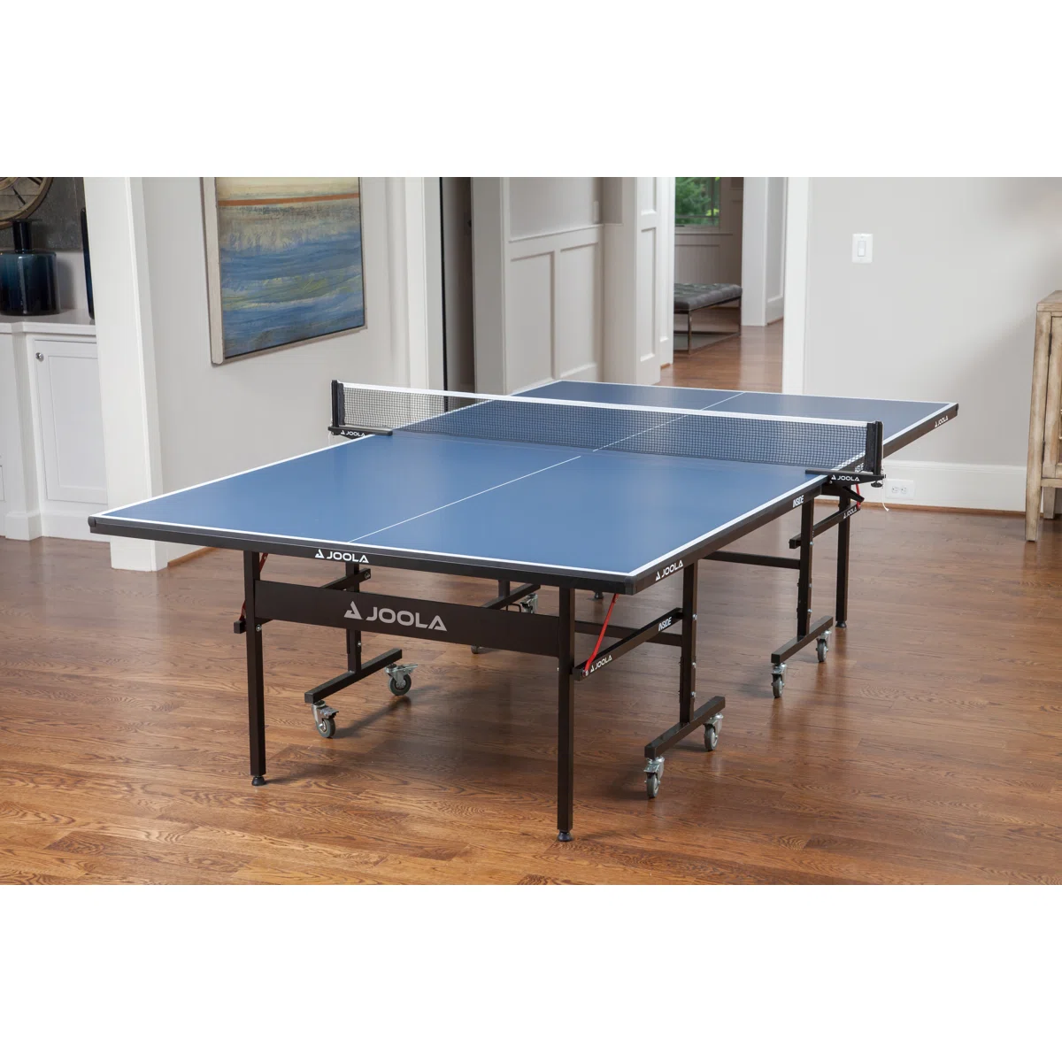 Joola Inside, Indoor Table Tennis Table with Net and Post Set - 10 Minute Easy Assembly