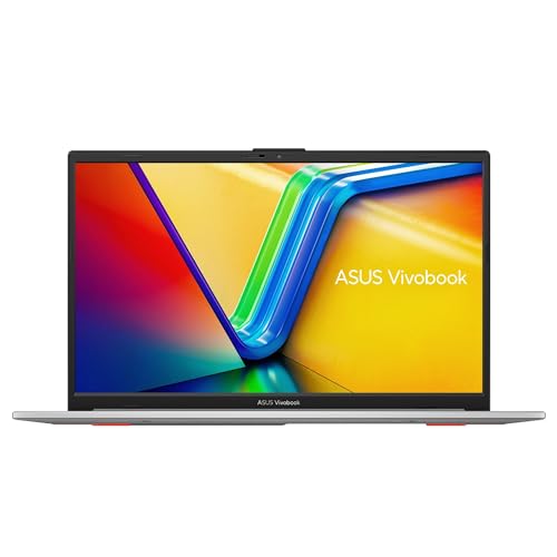 ASUS Vivobook Go 15.6” Slim Laptop, AMD Ryzen 5 7520U, 8GB, 512GB, Windows 11 Home, Cool Silver, Military Grade Durability, Fast Charging