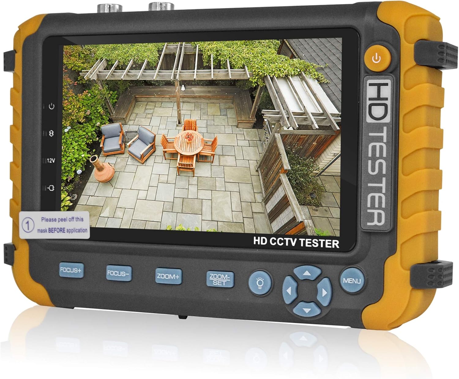 5 Inch 4 in 1 CCTV Monitor Tester, AHD/TVI/CVI/CVBS Coaxial Analog Video Monitor Tester