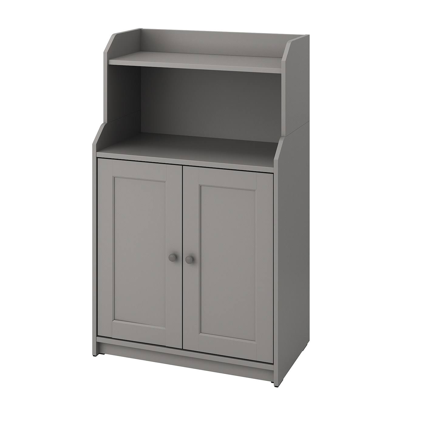 IKEA - HAUGA Cabinet with 2 Doors, Gray, 27 1/2X45 5/8 40415050