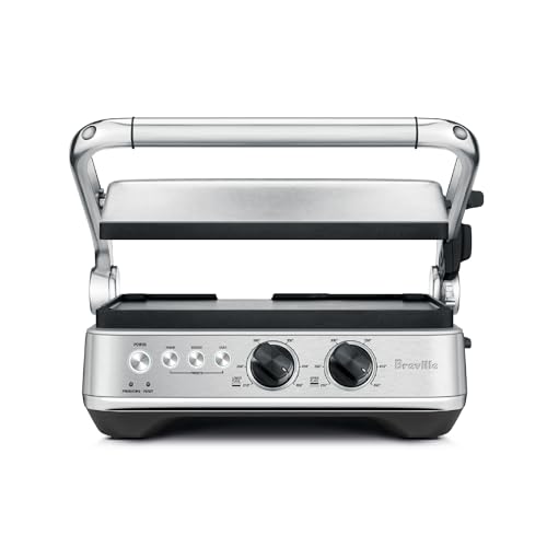 Breville Bgr700Bss The Sear And Press Countertop Electric Grill Bes860Xl Stainless Steel Bes860Xl countertop griddle appliance