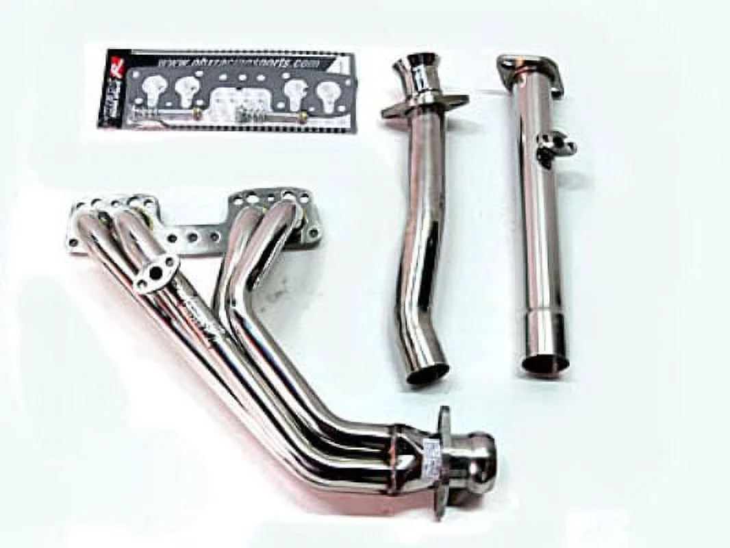 OBX-RS Stainless Header Fitment For 89 to 95 Toyota Pick Up 2WD 2.4L Only 22R-E 5Speed Only - Radiant Selections