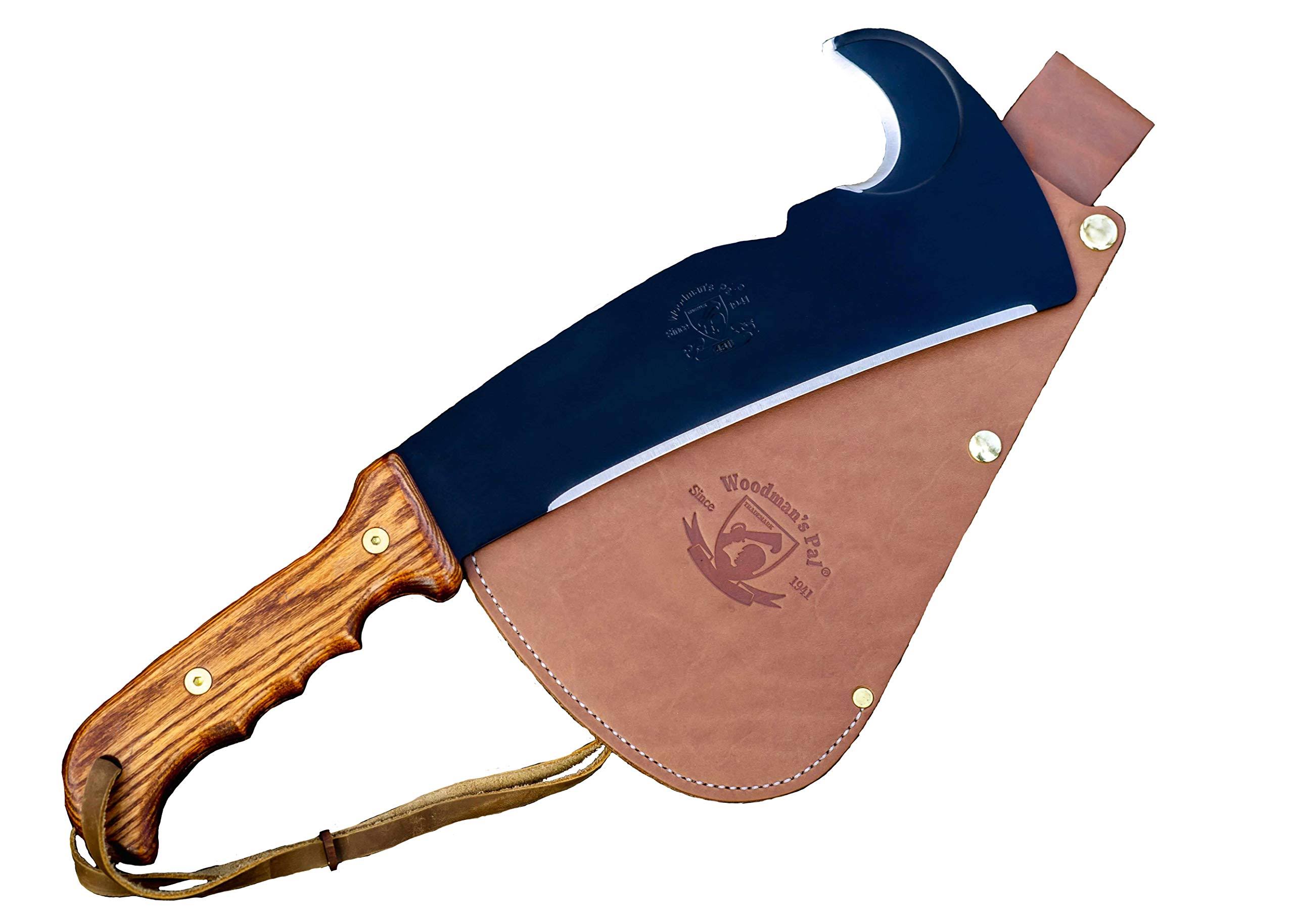 Woodman&s Pal 2.0 - Multi-Use Axe Machete with Sheath - Survival Machete Ideal for Camping, Fishing, Hunting, Bushcraft - Perfec