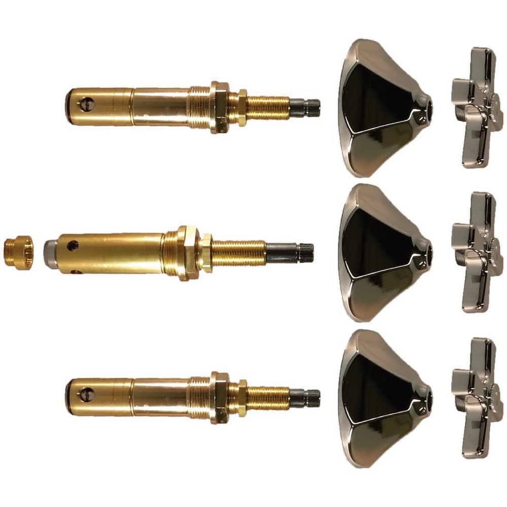 Lincoln Products LIN111830 3-Handle Valve Rebuild Kit for American Standard Renu Faucets in Polished Chrome