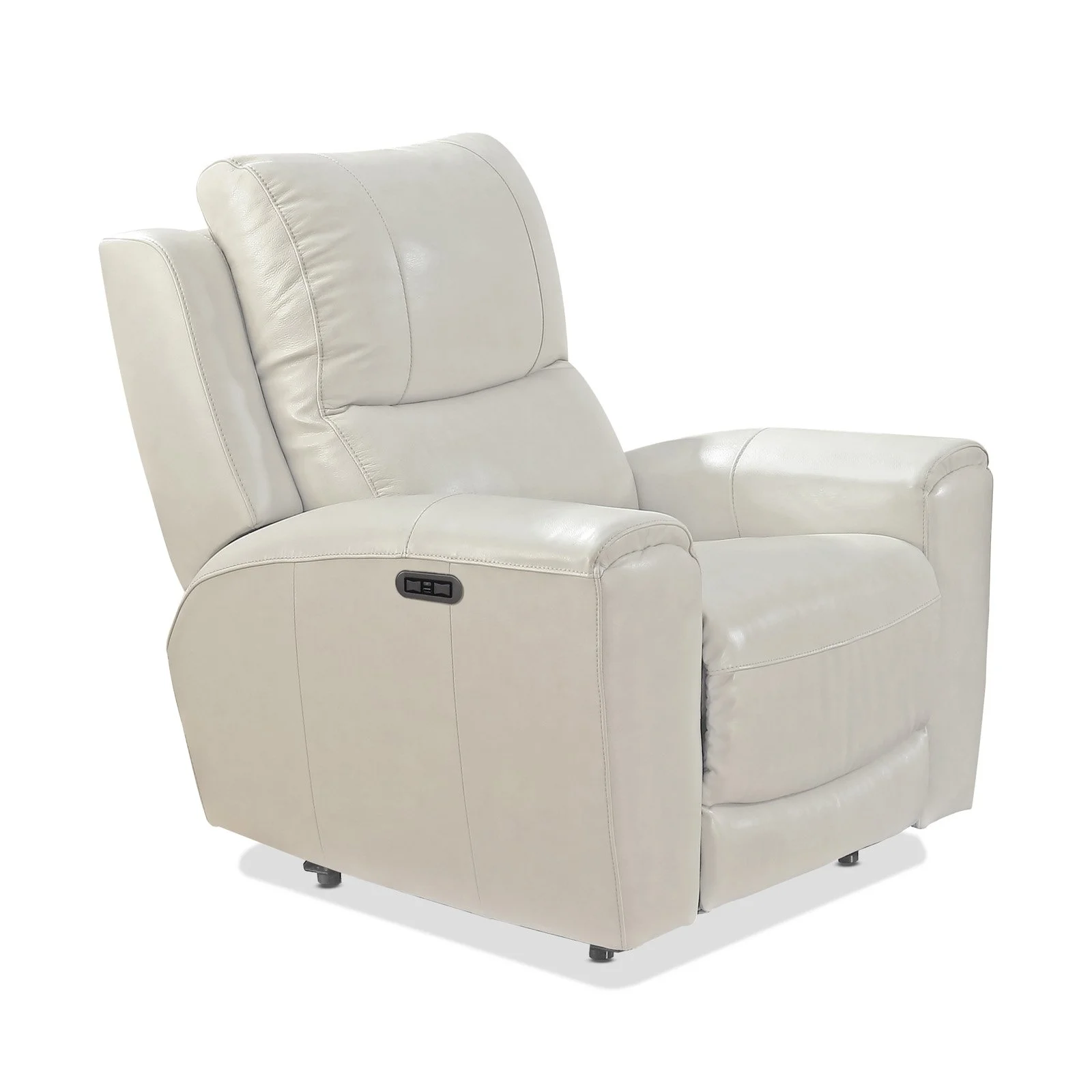 Steve Silver Laurel Ivory Leather Power Reclining Chair