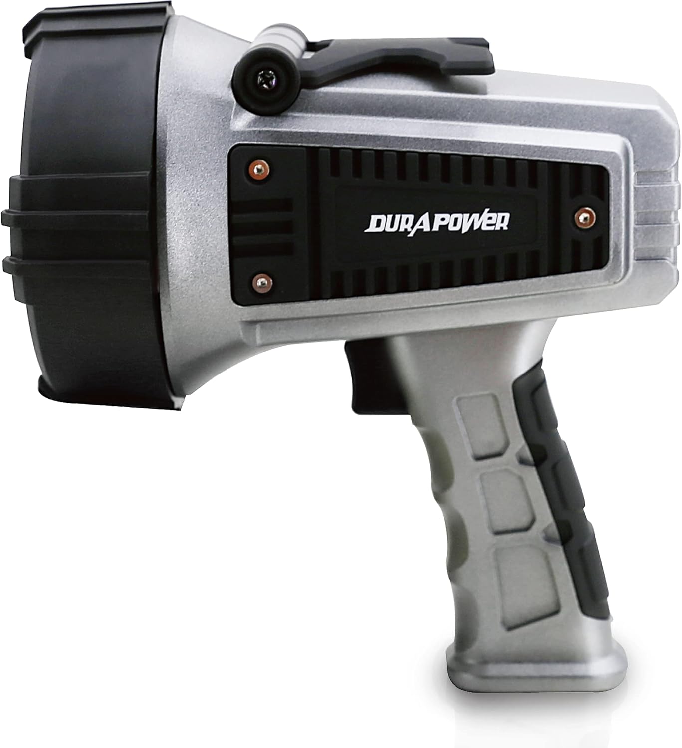 Durapower 5000 Lumen LED Rechargeable Spotlight, 7200mah Ultra Bright Compact Handheld Spotlight