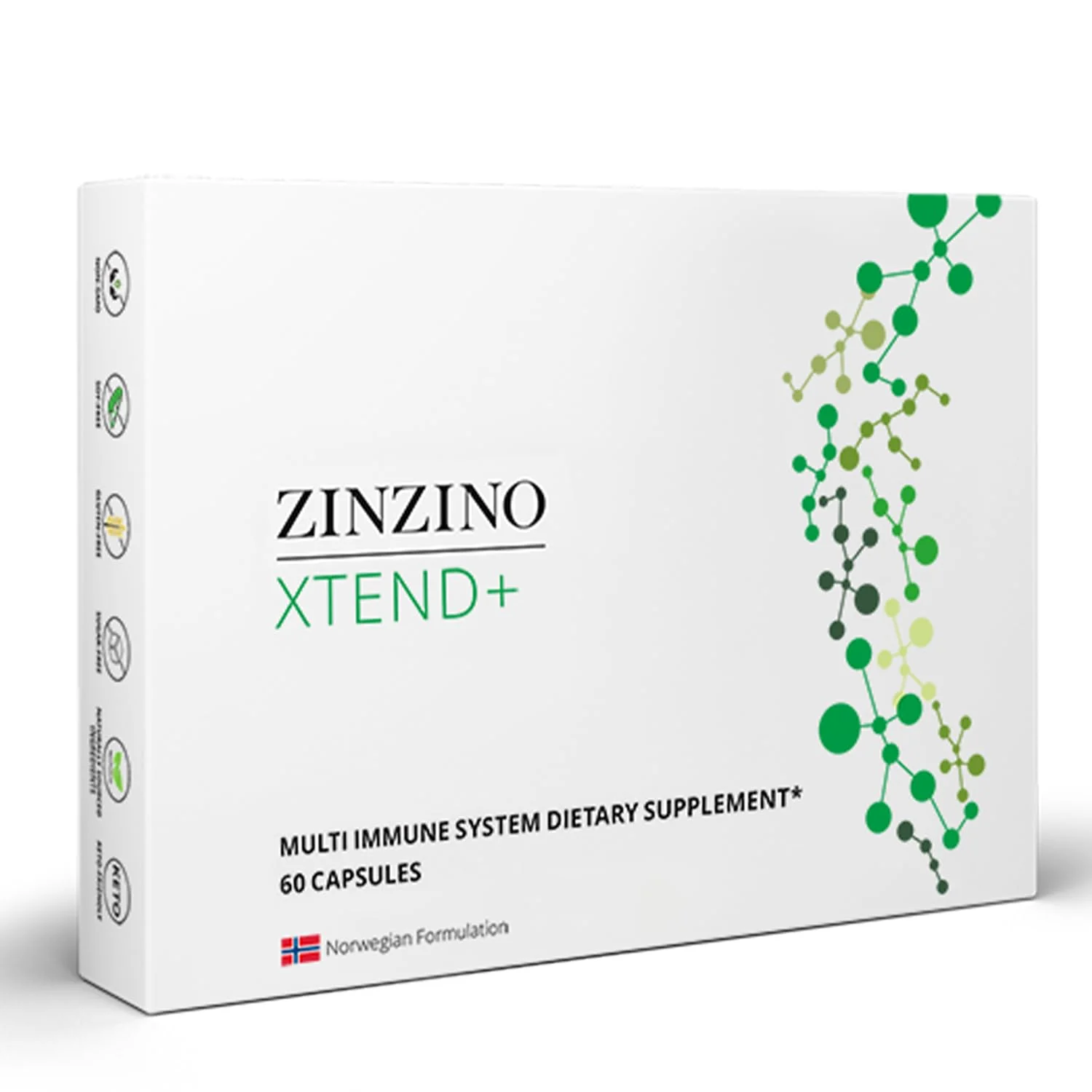 ZINZINO Xtend Plus Multi Immune Food Supplement with Essential Vitamins