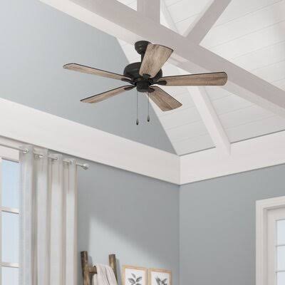 42x22 Raseborg 5 - Blade Standard Ceiling Fan Gracie Oaks Accessories: 3 Speed Remote