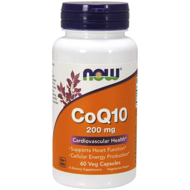 Now Foods CoQ10 200mg 60vc - Kansas Nuitrition - HNZSDS