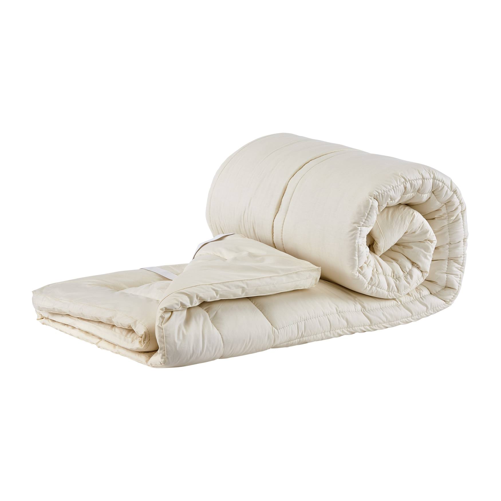 Sleep u0026 Beyond myTopper 100% Washable Wool Mattress Topper, Twin XL