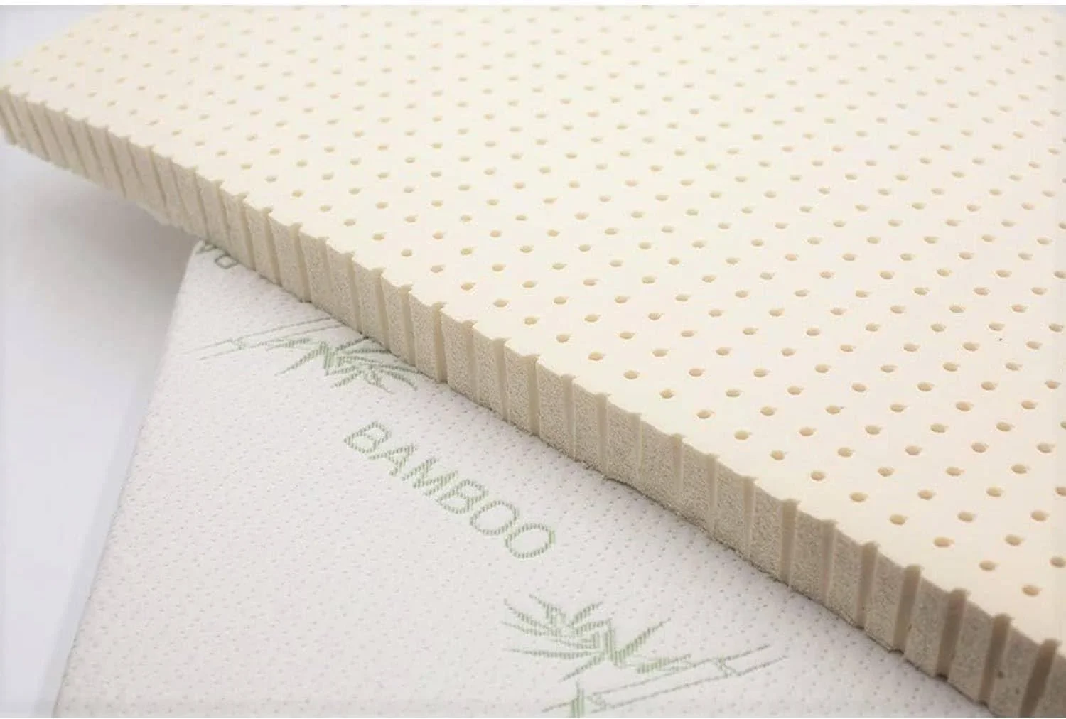 Orgaic Latex Mattress Topper With Bamboo Cover - Made I (2 Iches Kig, Soft)
