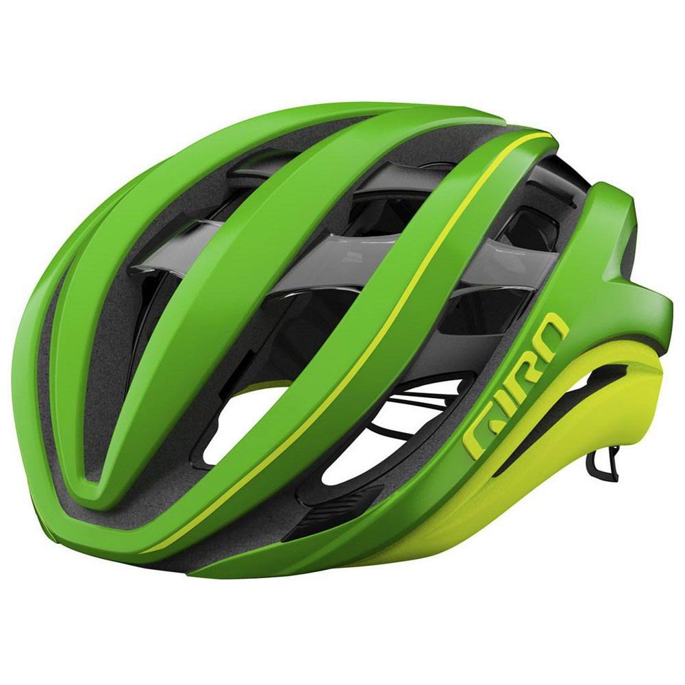 Giro Aether Spherical MIPS Helmet Green Fluorescent Yellow - M