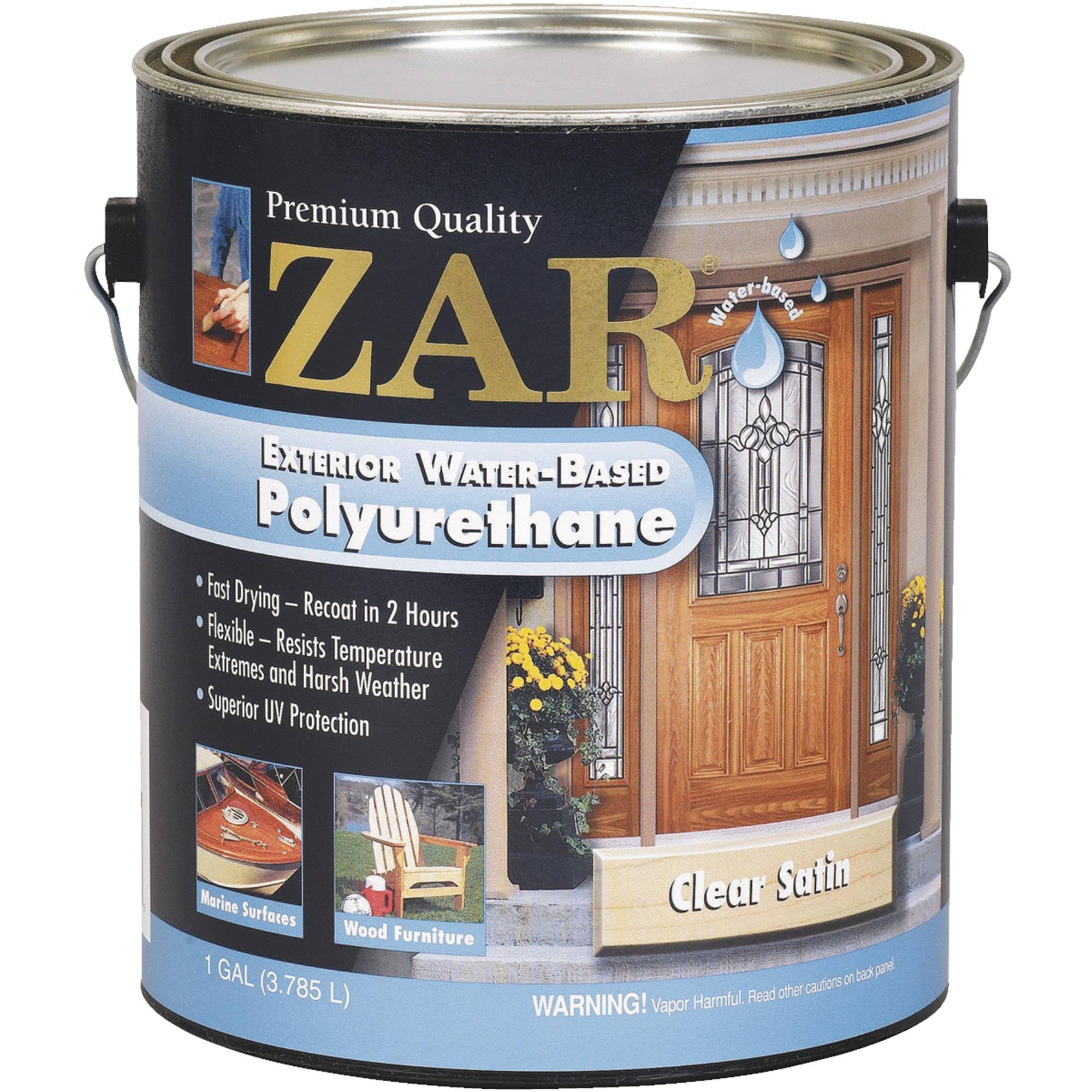 Zar Water-Based Exterior Polyurethane