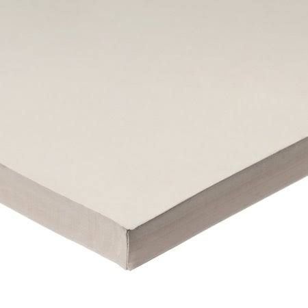 White FDA Silicone Rubber Sheet with High Temp Adhesive - 40A - 1/8x22 Thick x 36x22 Wide x 36x22 Long