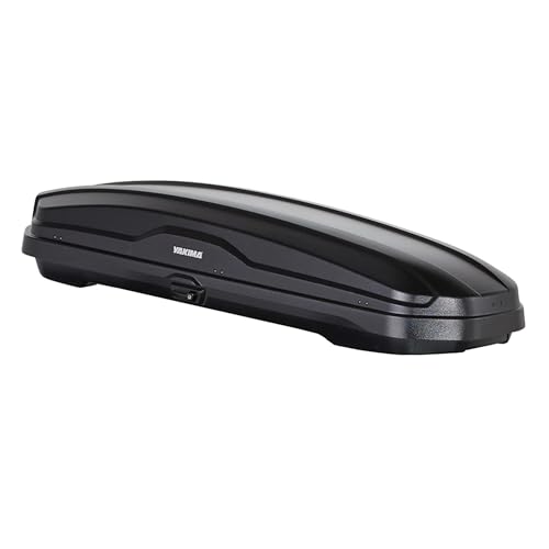 Yakima Roof Cargo Carrier, Vehicle Rooftop Hard Shell Travel Storage Box with SKS Lock, SkyBox NX XL, 18 Cubic Feet, Black
