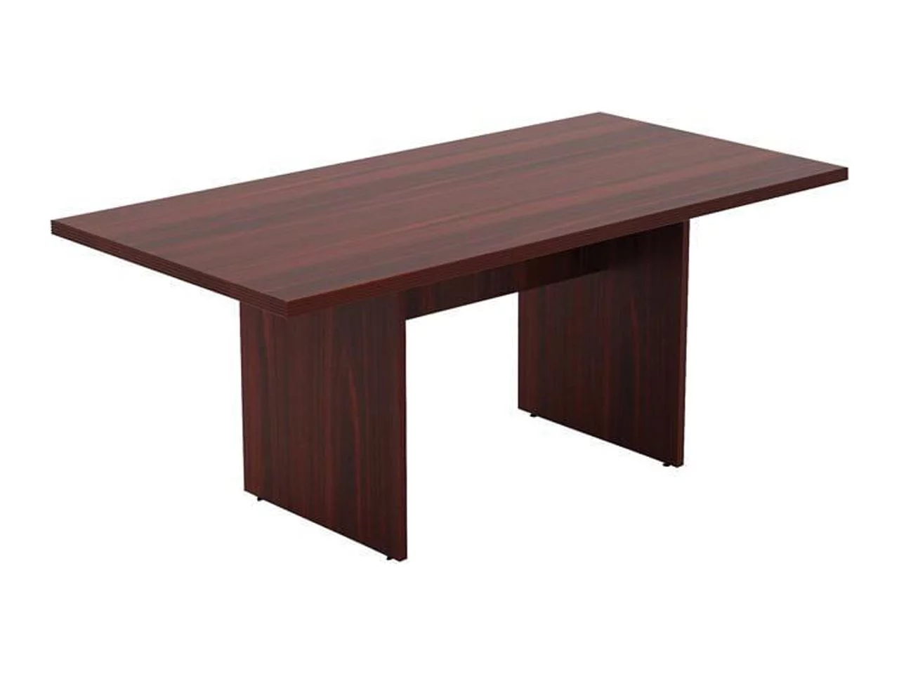 Rect Conference Table, 36"x72"x30", Mahogany