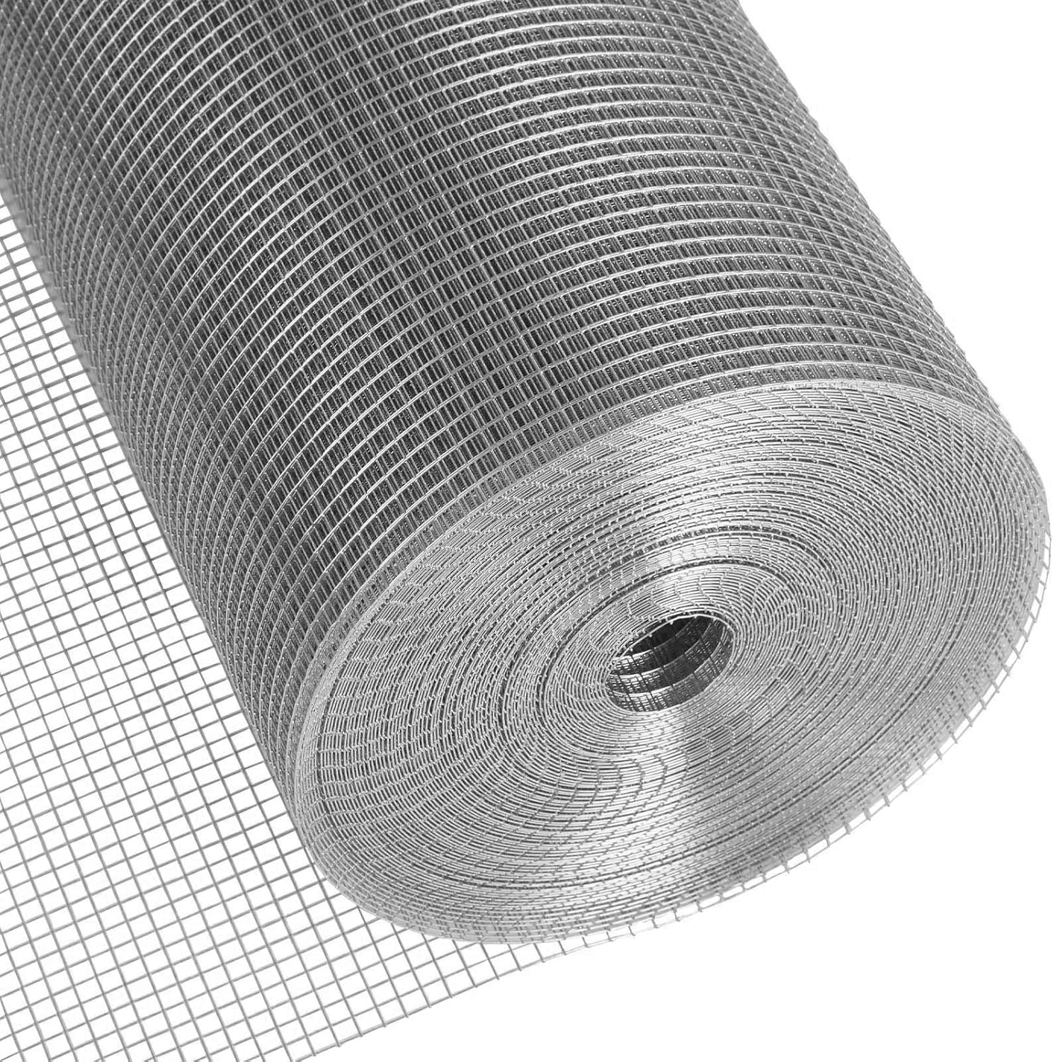 Hardware Cloth 1/2 inch 48 x 100 Ft 19 Gauge - Hot Dipped Galvanized After Welding
