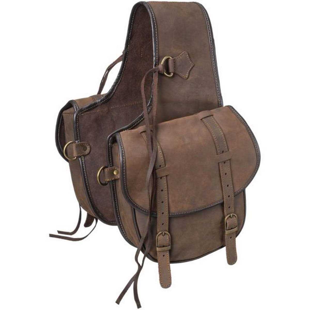Tough 1 Soft Leather Saddle Bag - Sports Supplies Online Store