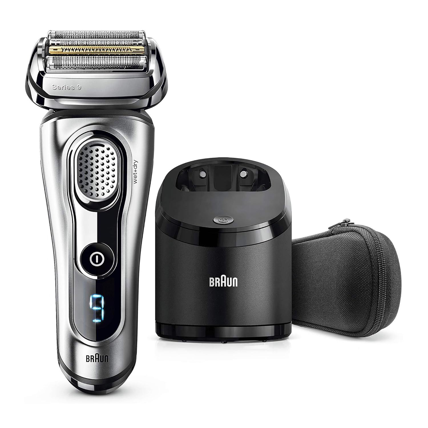 Braun Series 9 Electric Shaver for Men 9292cc, Wet and Dry, Integrated Precision Trimmer
