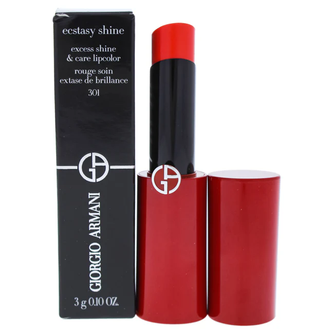 Giorgio Armani Ecstasy Shine Lipstick - 301 Desire by Giorgio Armani for Women - 0.1 oz Lipstick