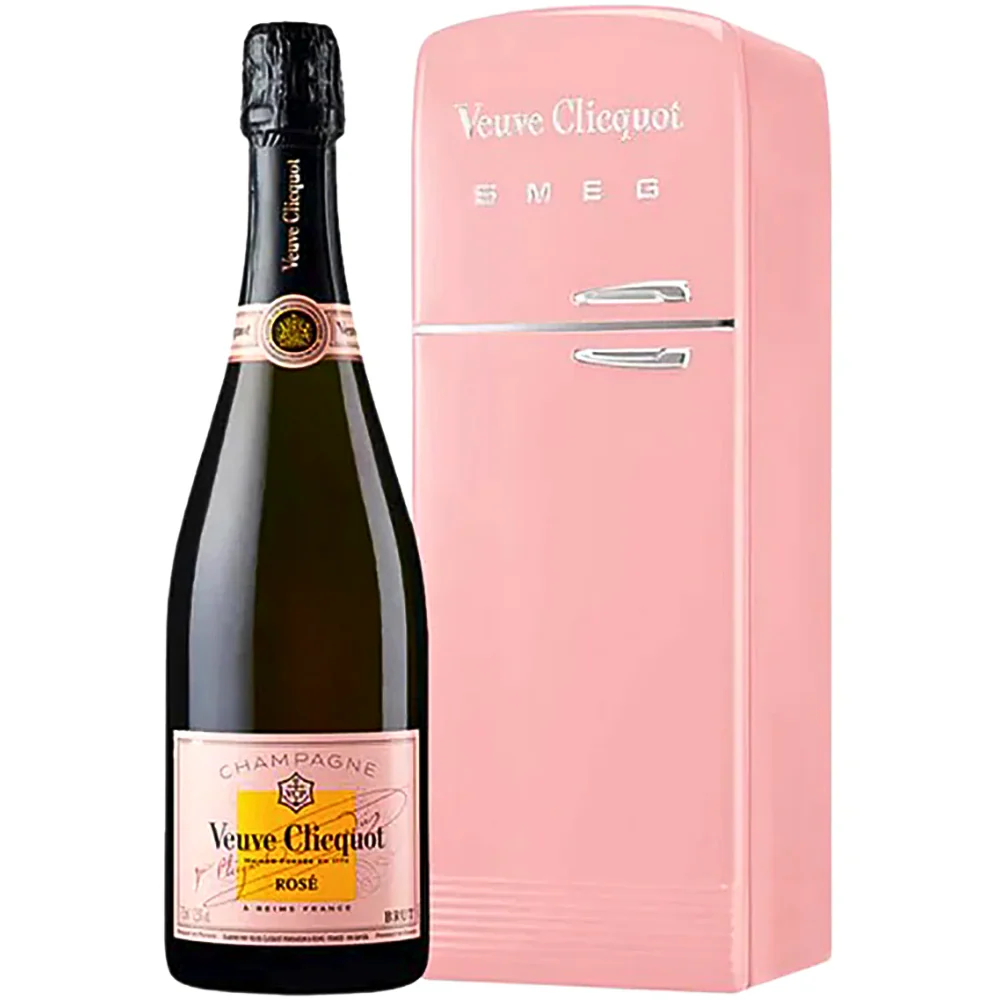 Veuve Clicquot Rose SMEG Fridge - Nestor Liquor