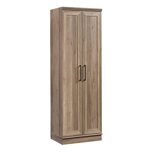 Sauder HomePlus Kitchen Pantry Storage Cabinet with Adjustable Shelves, Laundry Bathroom, L: 23.31" x W: 17.01" x H: 71.18", Dakota Oak
