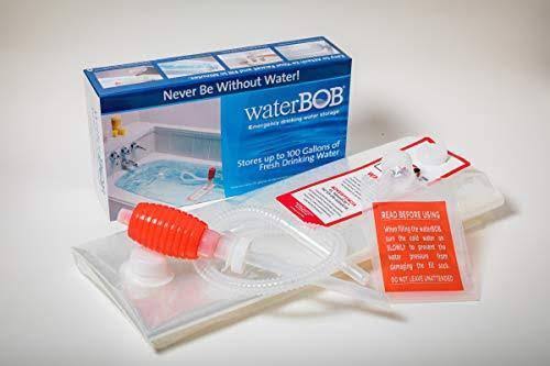 Waterbob Bathtub Emergency Water Storage Container, Drinking Water Storage, 100