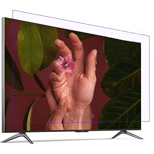 Anti Reflection TV Screen Protector, 32-75 Inch Matte Anti Glare Filter Anti Scratch Protection Film for Samsung, Insignia, VIZIO, TCL, Sony, Sharp