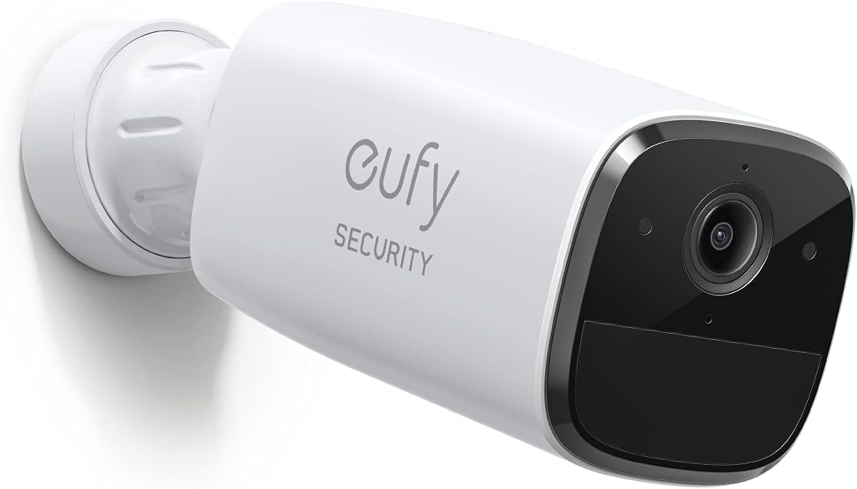 eufy Security, SoloCam E40, Outdoor Security Camera, WiFi, Wireless, Wire-Free, Advanced AI Person-Detection, Two-Way Audio, 2K Resolution
