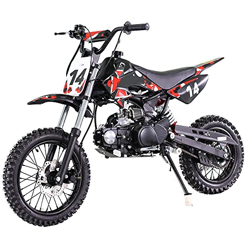 X-PRO 110cc Dirt Bike Pit Bike Kids Dirt Pitbike 110 Dirt Pit Bike (Blue)