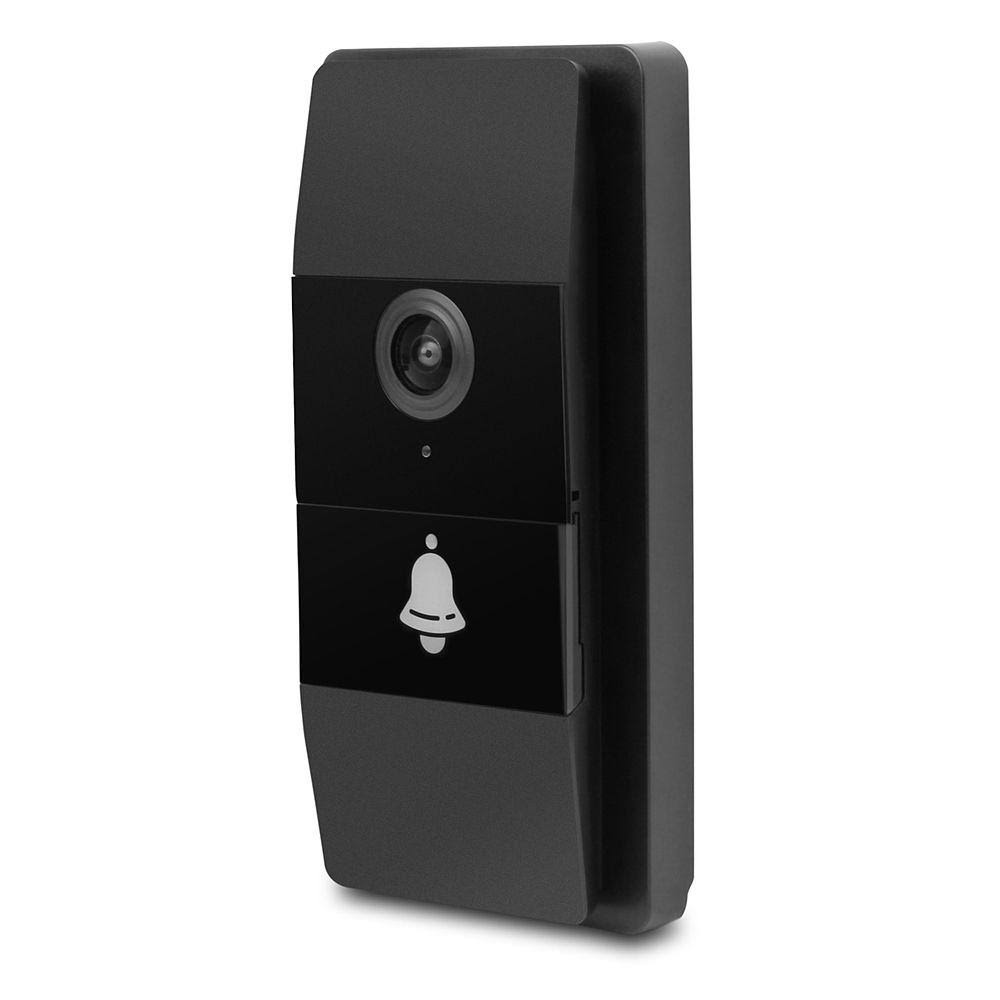 Aluratek Wireless Smart Doorbell Camera in Black ASDB01F