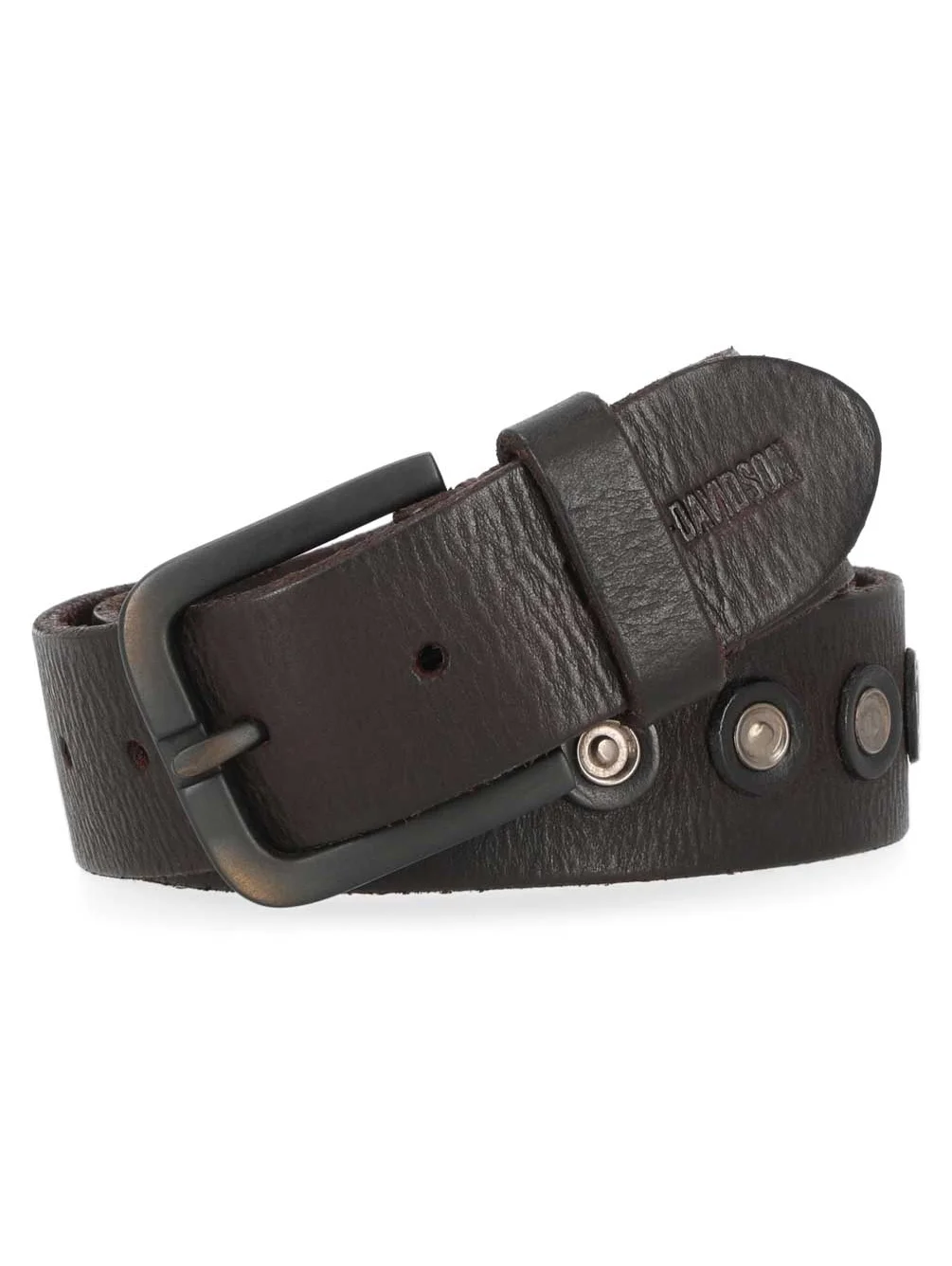 Harley-Davidson Men's Rivet Genuine Leather Belt - Dark Antique Finish (36), Harley Davidson - Curated Treasures Market