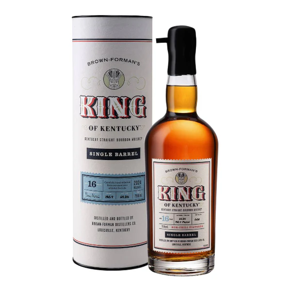 King Of Kentucky 16 Year Old Bourbon 2024 Release Single Barrel - Nestor Liquor