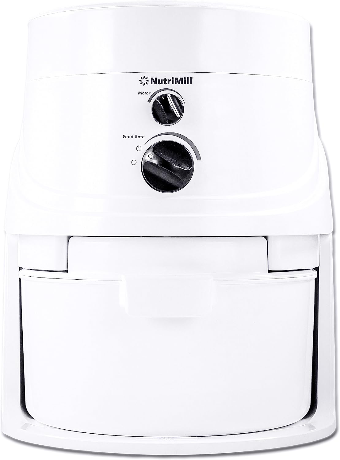NutriMill Classic High Speed Electric Grain Mill for Fresh Flour Wheat Grinder with Stainless Steel Milling Heads - Smart Home Appliances
