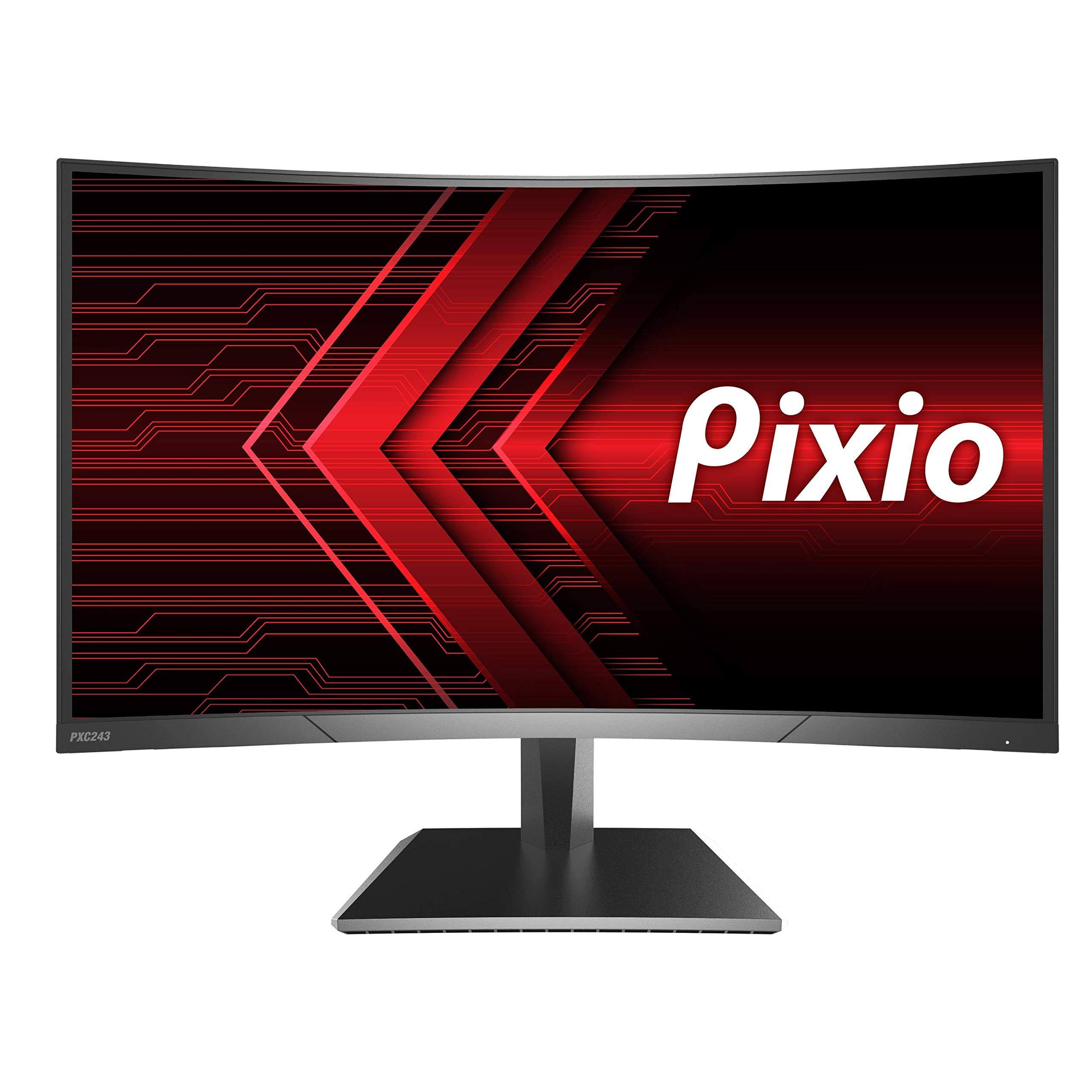 Pixio Pxc243 24 inch 144Hz FreeSync FHD 1800R Curved Full HD 1920x1080 Premier Esports Gaming Monitor