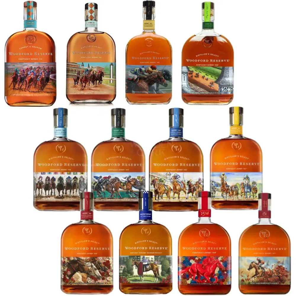 Woodford Reserve Kentucky Derby Limited Collectors Set #140-151 - Nestor Liquor