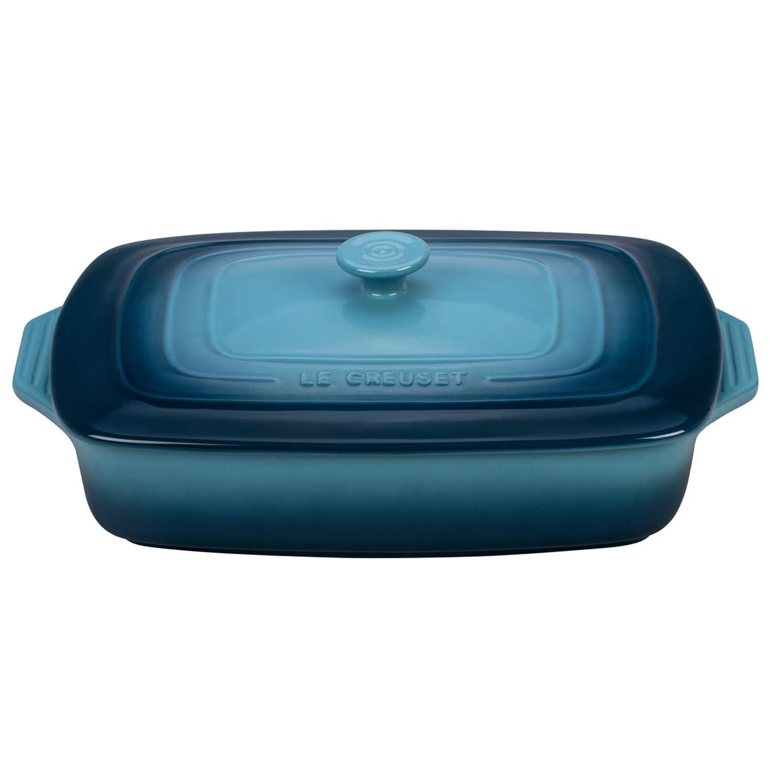 Le Creuset 3.5 Qt. Covered Rectangular Casserole (Marine)