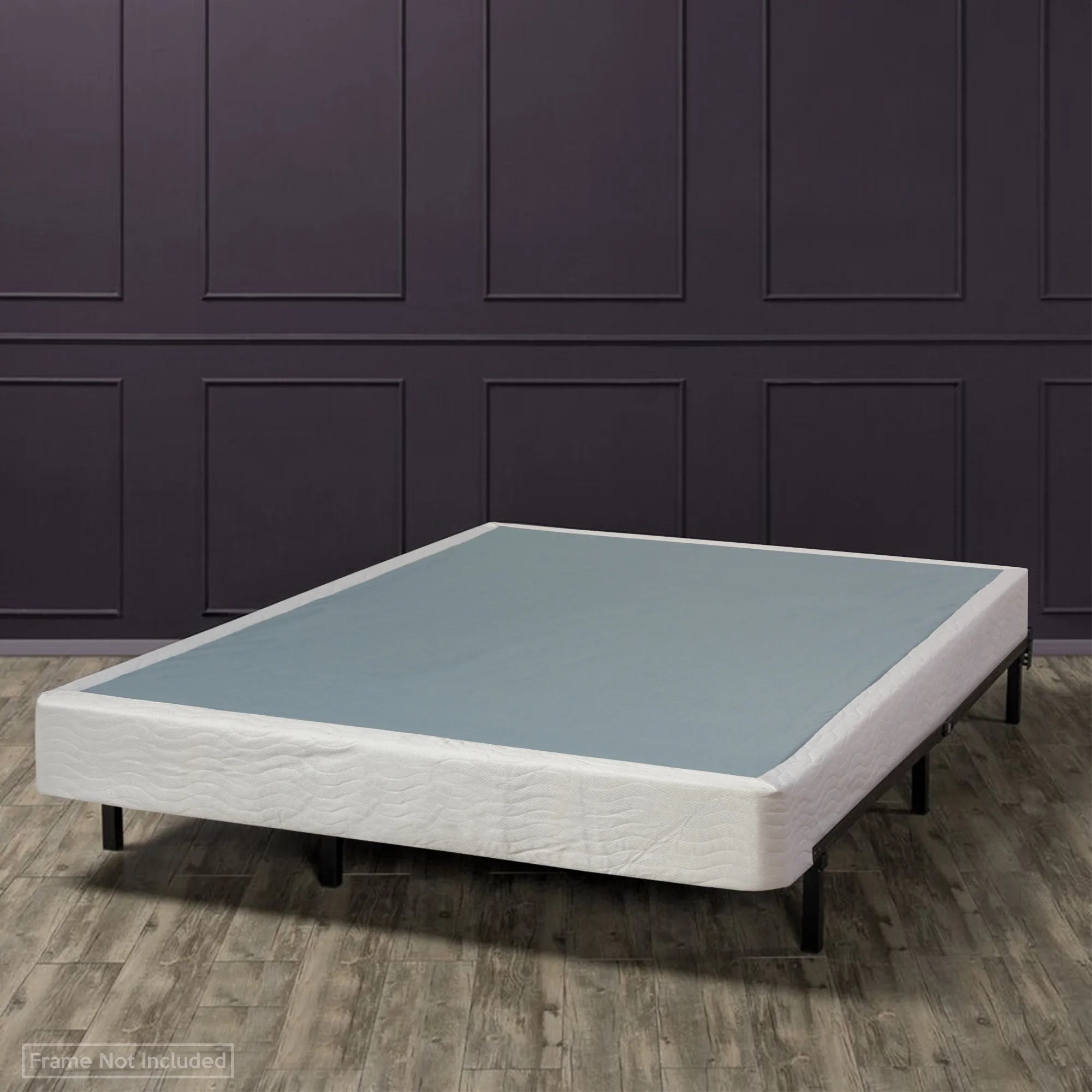 Continental Sleep, 5" Wood Box Spring for Mattress Support with Simple Assembly, Full