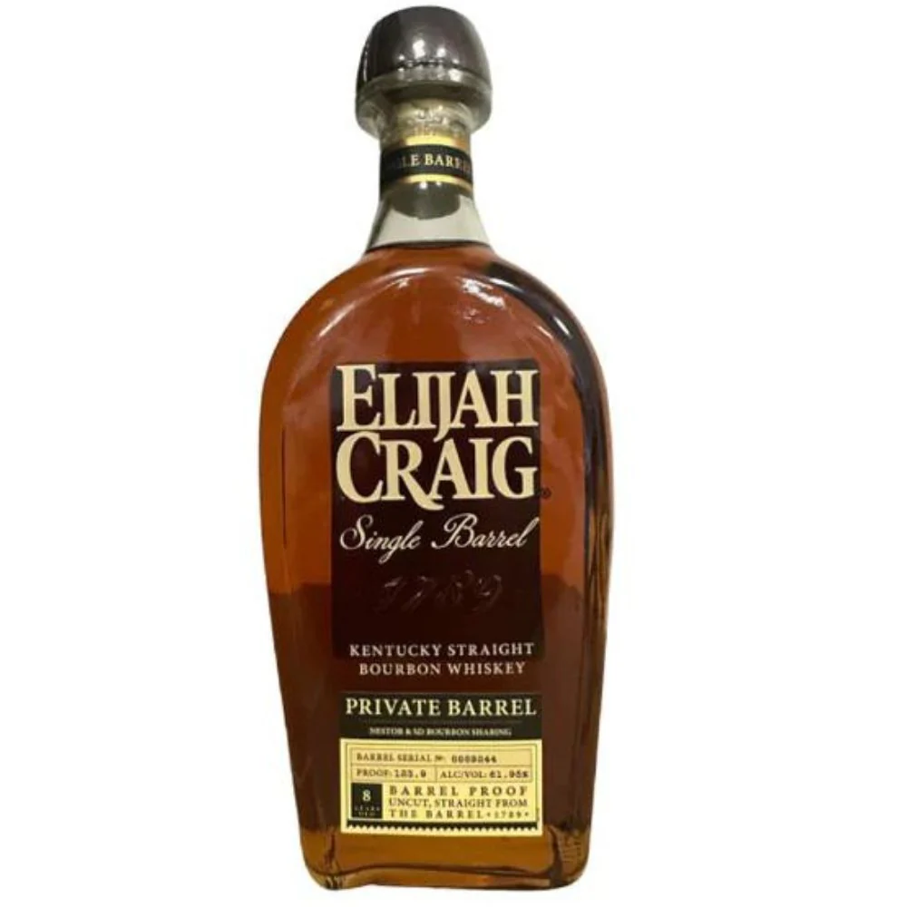Elijah Craig Private Select Barrel Proof 'The Elijah Craig Run' 123.9 PF Bundle - Nestor Liquor