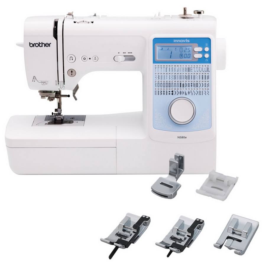Brother Innov-is NS80E Sewing Machine (Free 5 Foot Embellishment - Megean
