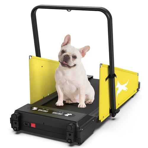 Dog Treadmill for Small & Medium Dogs, Indoor Pet Dog Running Machine with LCD Display, Fitness Treadmill for Dogs
