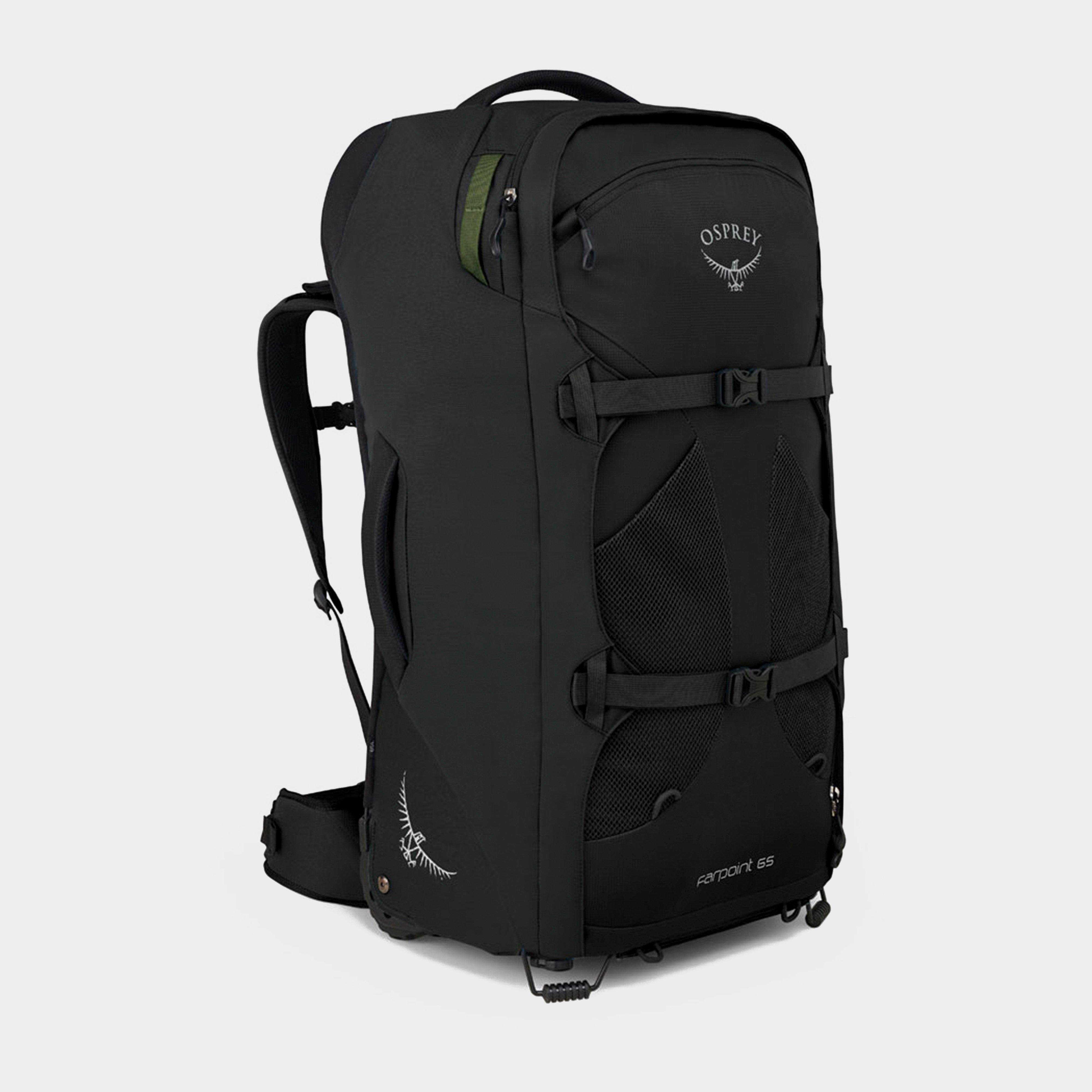 Osprey Farpoint 65 Wheeled Travel Pack, Black