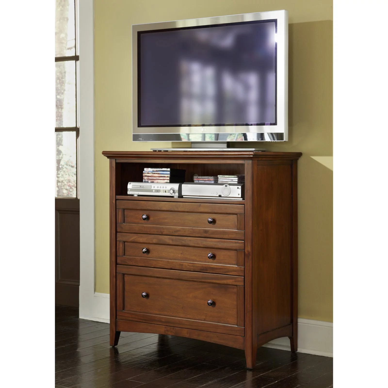 A-America Westlake 3 Drawer Media Chest
