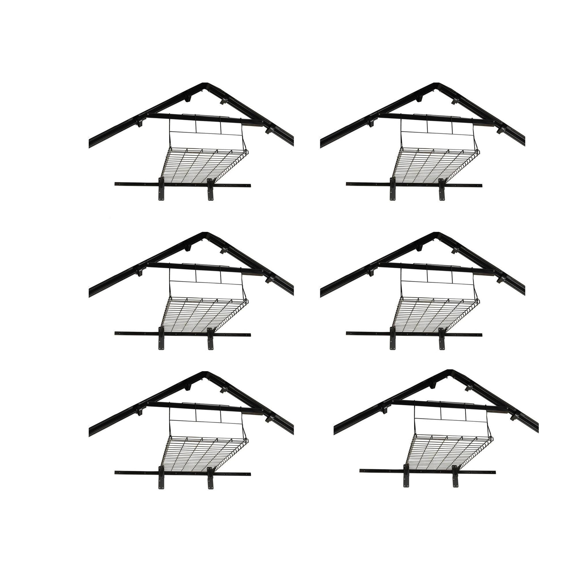 Suncast Outdoor Storage Shed Loft Shelf for Suncast Sheds Shelf Only 6 Pack