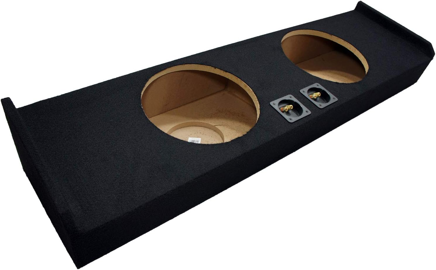 Compatible with Ford F150 Super Crew Cab Truck 2009-2014 Dual 12 Subwoofer Sub Box Speaker Enclosure