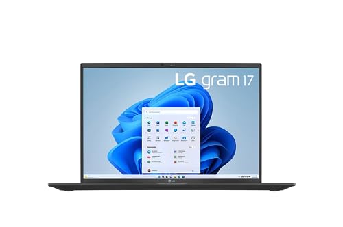 LG Gram 17 2023 Ultra Light Laptop 17" WQXGA IPS 12-Core 13th Intel i7-1360P 32GB RAM 1TB SSD Iris Xe Graphics Thunderbolt 4 Wi-Fi 6E Backlit KB