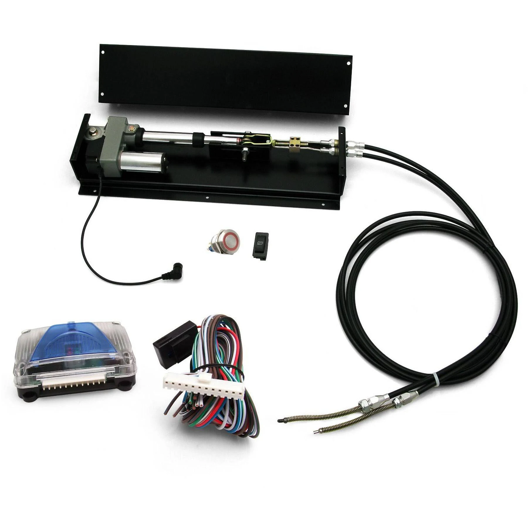American Shifter Power Remote Mount Emergency Brake Kit with 1 Touch
